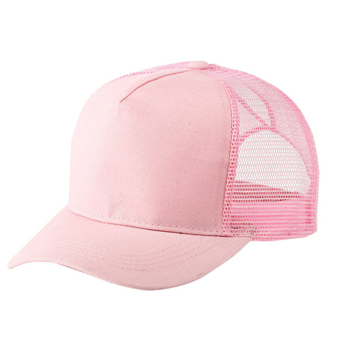 Ponytail Baseball Cap Women Messy Bun Baseball Hat Snapback Mesh Cap Spring and Summer Outdoor Hat