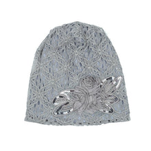 Load image into Gallery viewer, Women Lace Beanie Cap