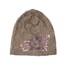 Load image into Gallery viewer, Women Lace Beanie Cap