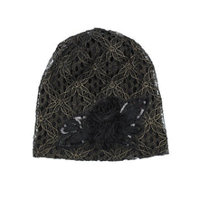 Load image into Gallery viewer, Women Lace Beanie Cap