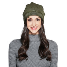 Load image into Gallery viewer, Women Stretch Knitted Beanie Hat Slouchy Glitter Casual Outdoor 2019 Autumn Winter Hat Warm Wool Cap Headwear Hip Hop Bonnet