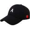 Korean Letters A Version Solid Color Baseball Cap Hip Hop Versatile Sun Hat Cap